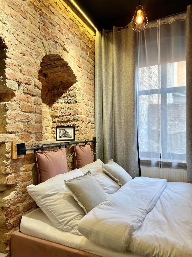 Pudrowy Apartament Old Town Design Torun Ngoại thất bức ảnh