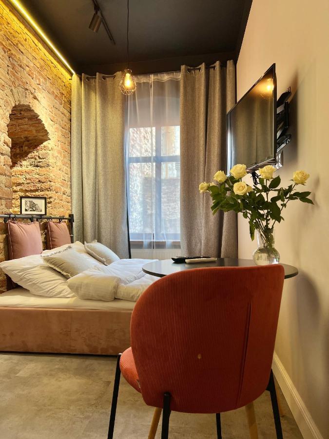 Pudrowy Apartament Old Town Design Torun Ngoại thất bức ảnh